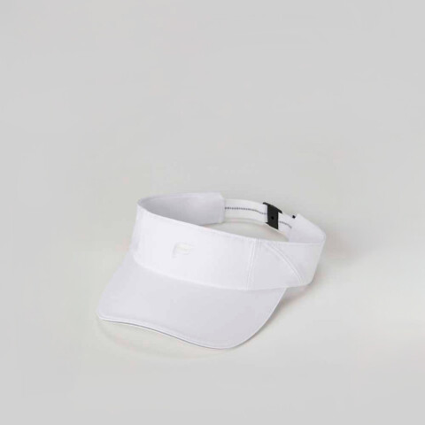 Gorras The Fundamental Visor Unisex Classic White