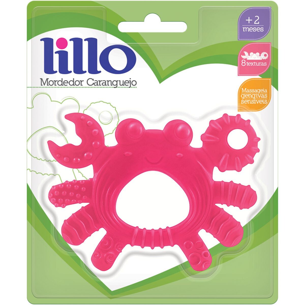 LILLO MORDEDOR CANGREJO ROSA UNID. 