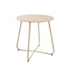 KFD01 Mesa Auxiliar Baja 44x44x46cm - Blanca