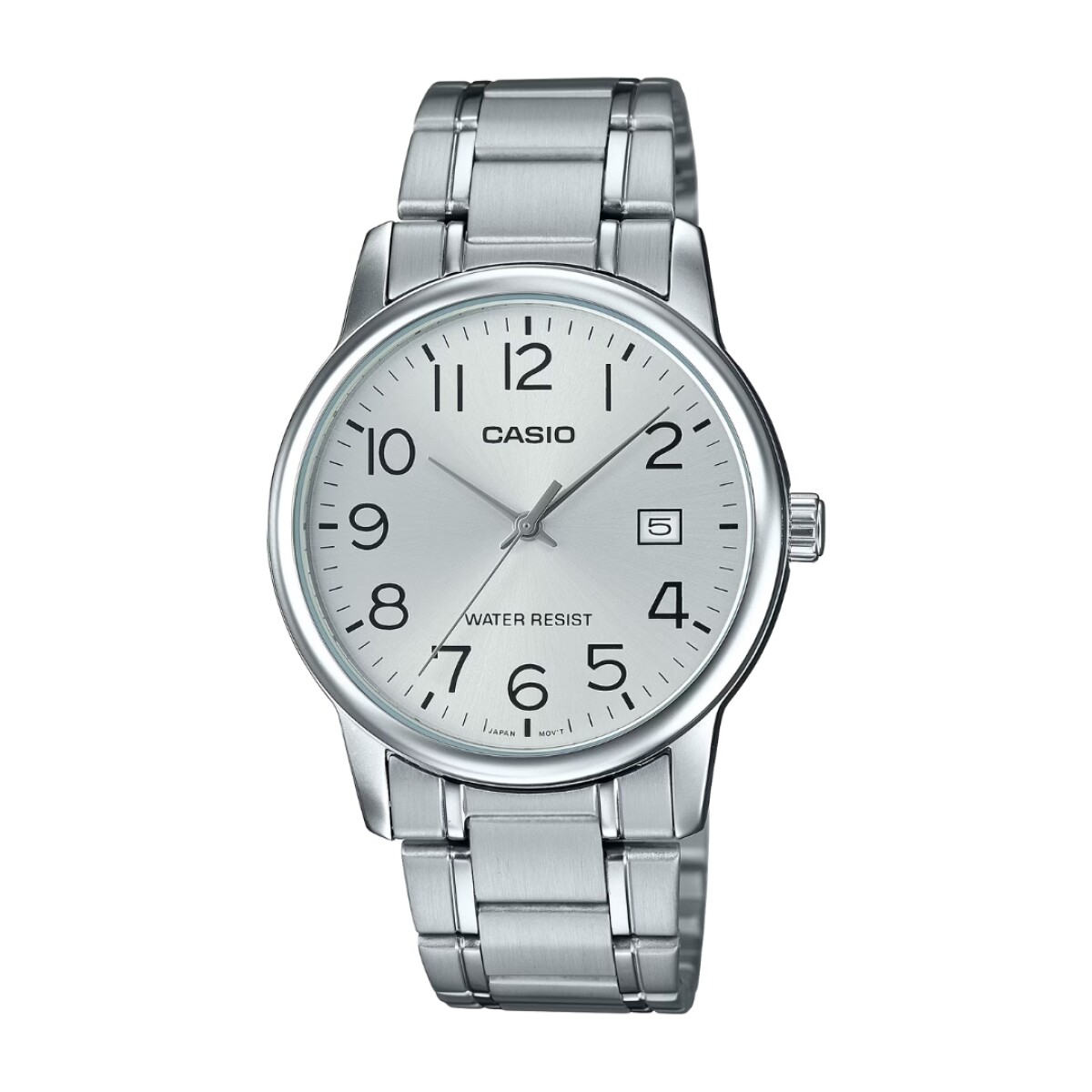 Reloj Casio Mtpv002d-7budf Para Hombre De Acero 