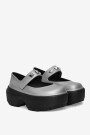 STOMP METALLIC MARY JANE Plata