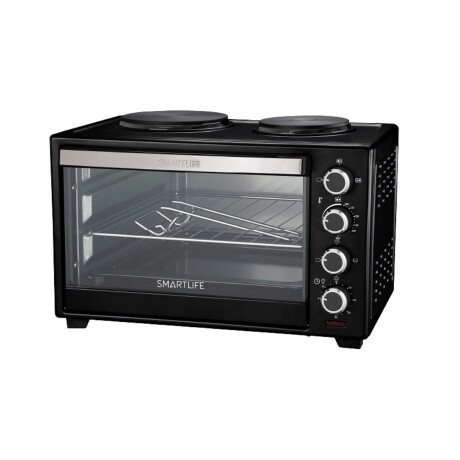 HORNO ELÉCTRICO CON ANAFES 38-LITROS NEGRO SMARTLIFE SL-EO38BP