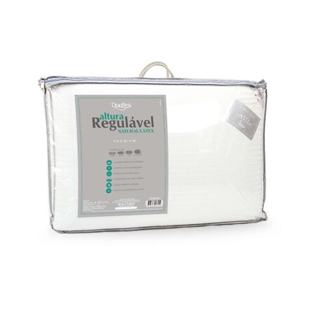 Almohada Altura Regulable Natural Duoflex Premium Blanco