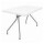 Mesa Kapa Tramontina en Polipropileno c/ Patas Acero Int/Ext Blanco