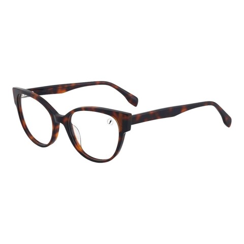 Lentes De Vista Grau Redondo De Acetato Marrón/Marrón