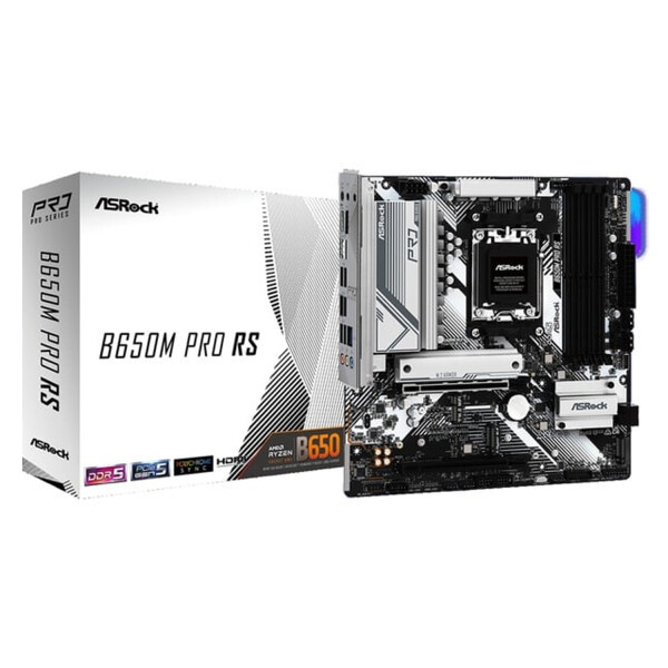 Placa Madre Asrock B650m Pro Rs Am5 Wifi PLACA MADRE ASROCK B650M PRO RS AM5 WIFI