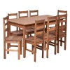 Juego Comedor 8 Sillas Red Natural Cera Juego Comedor 8 Sillas Red Natural Cera