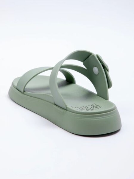 SANDALIA PIECE OF CAKE ROMITA VERDE