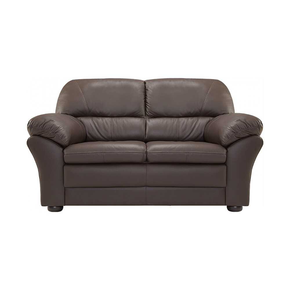 JUEGO DE SILLONES CUERO FIRENZE CHOCOLATE 3 + 2 CUERPOS
