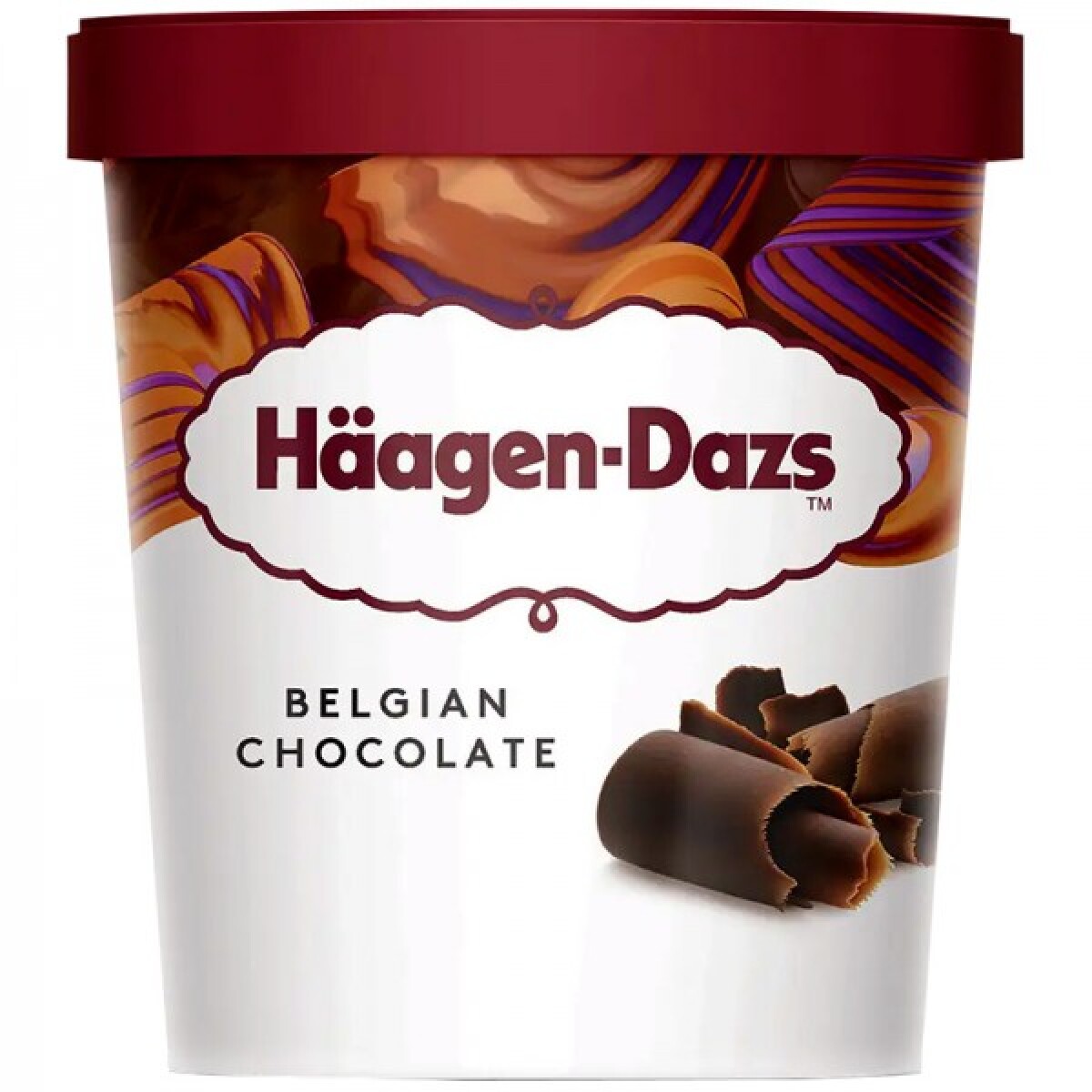 HAAGEN DAZS 473ML CHOCOLATE BELGA 