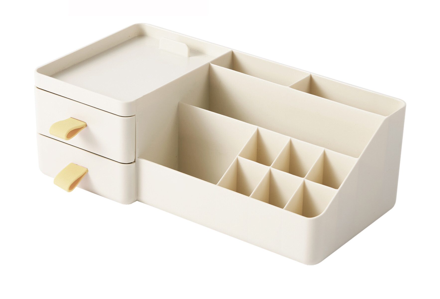 Organizador maquillaje - beige 