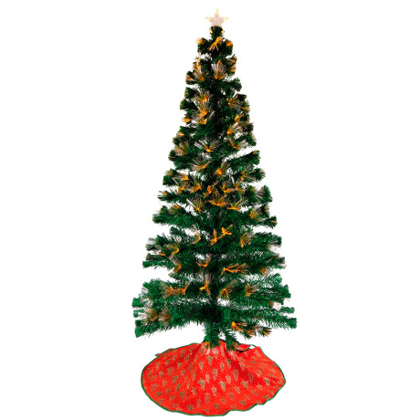 POLLERIN PIE DE ARBOL 90CM FIELTRO DISEÑO CON GLITTER ROJO BORDE VERDE 26932 POLLERIN PIE DE ARBOL 90CM FIELTRO DISEÑO CON GLITTER ROJO BORDE VERDE 26932