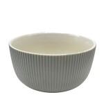 BOWL DE PORCELANA CON RANURAS • 13cm BOWL DE PORCELANA CON RANURAS • 13cm