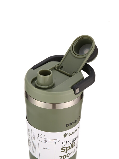 Botella Térmica Shaker Split 700 ml Verde