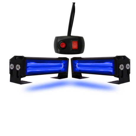 SEÑALIZACION - LED DESTELLANTE AMBULANCIA AZUL JGO.X2 160X30 - SEÑALIZACION - LED DESTELLANTE AMBULANCIA AZUL JGO.X2 160X30 -