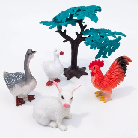 Set 57pcs Juguete Granja Farmer Animales Completa Set 57pcs Juguete Granja Farmer Animales Completa