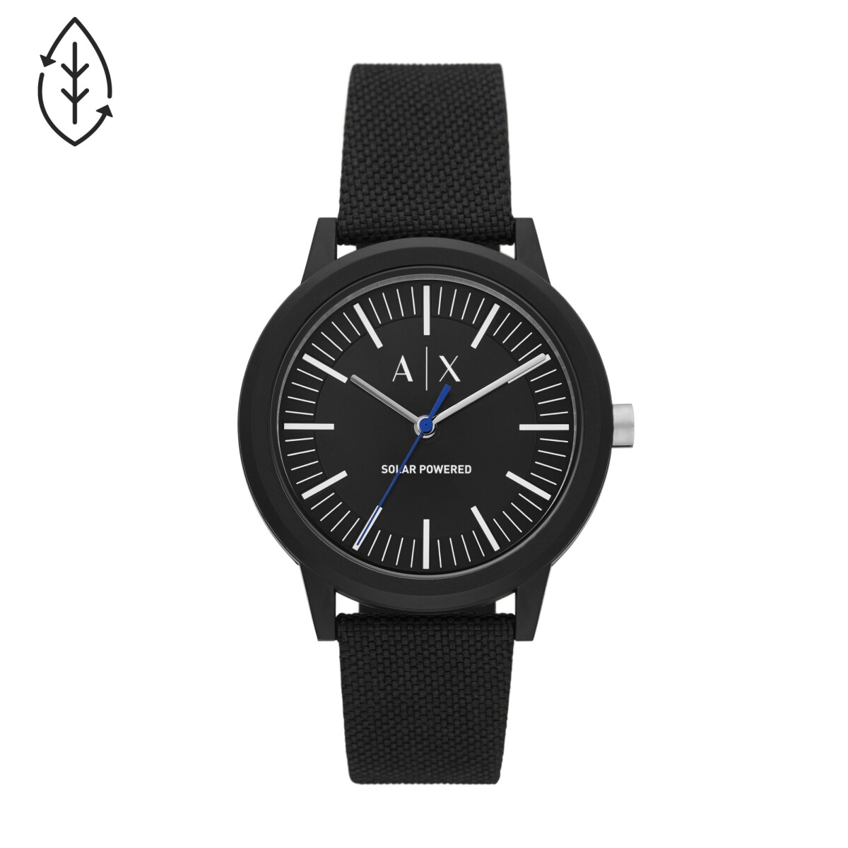 Reloj Armani Exchange Fashion Nylon Negro 