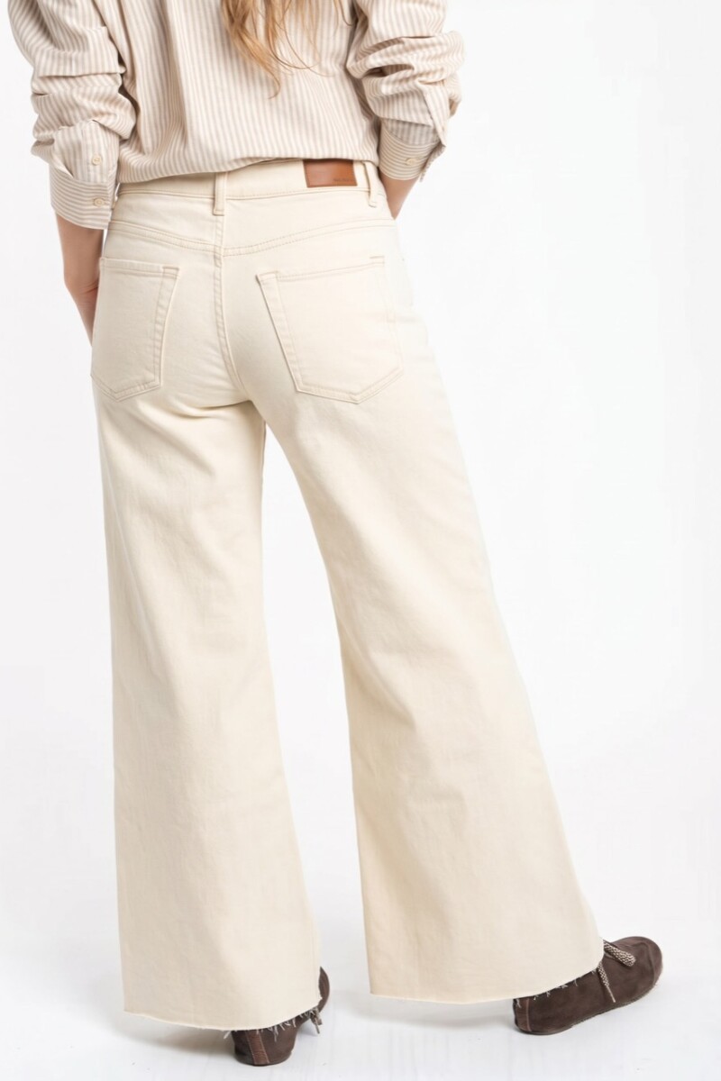 Jean Lemon Mama Flare Wide Leg Nacar