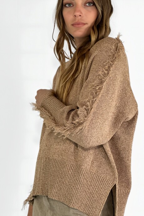SWEATER LINO DUNA Beige