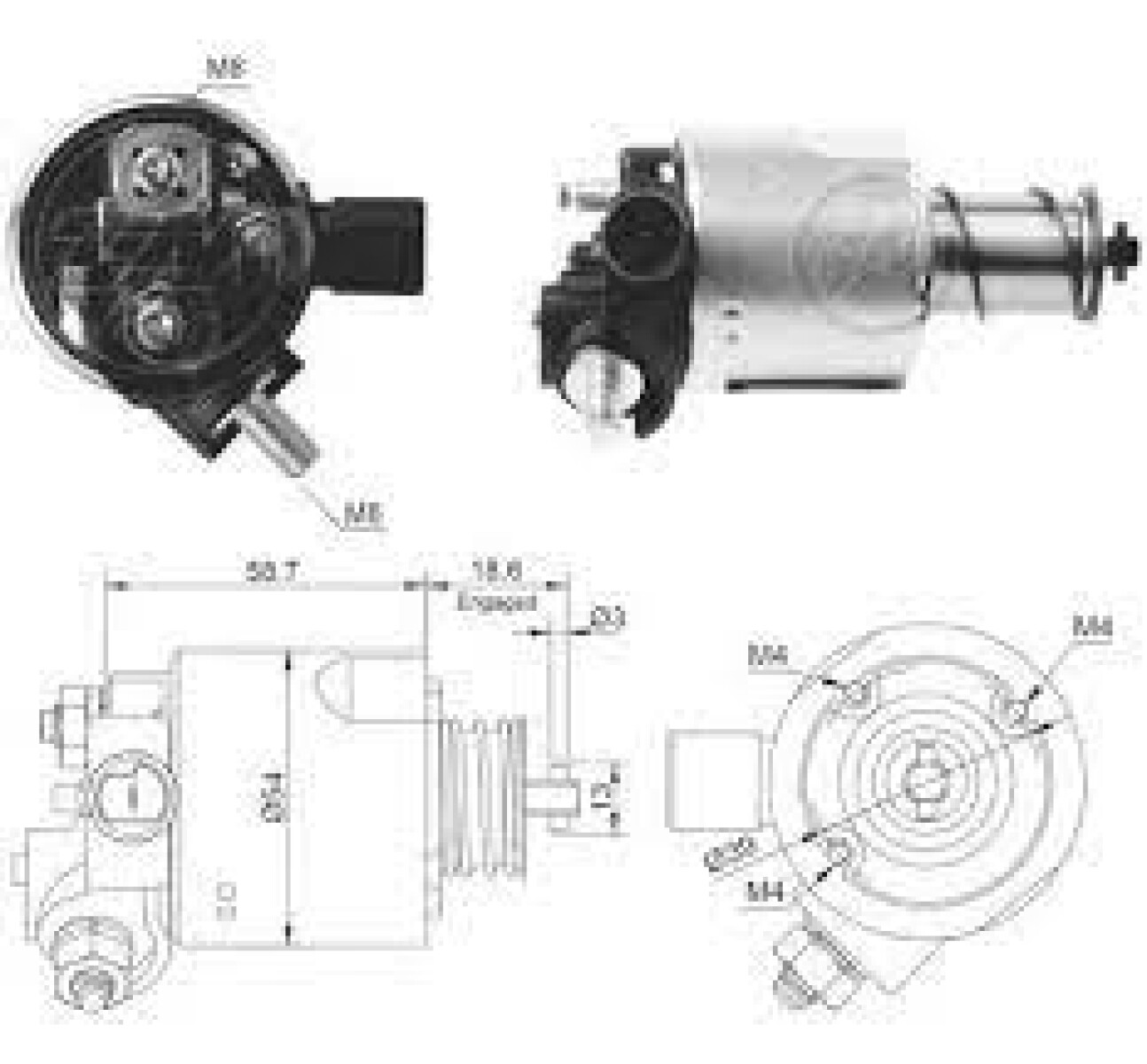 AUTOMATICO DE ARRANQUE CHEVROLET CHEVROLET EXPRESS SILVERADO TAHOE VALEO ZM 