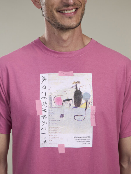 T-SHIRT TAPE ROSA