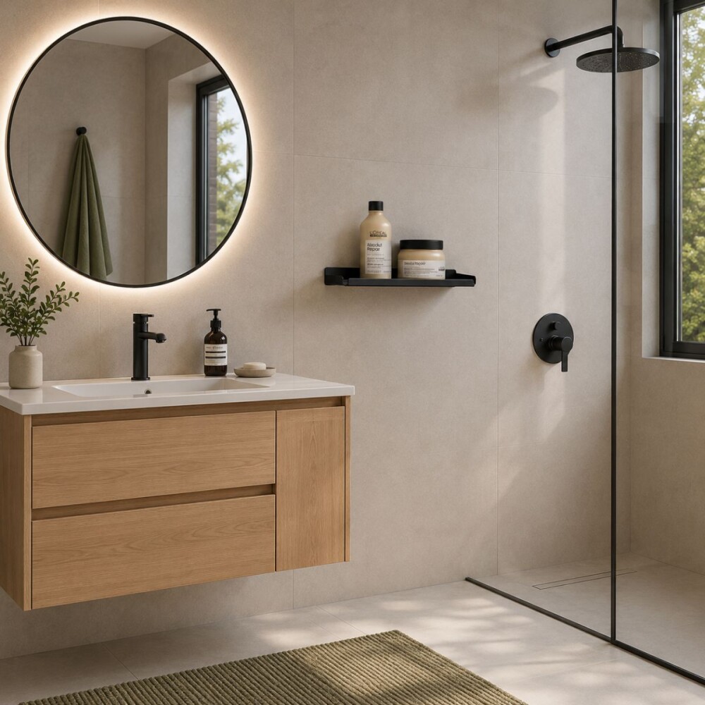ORGANIZADOR MULTIUSO DE PARED NEGRO MATE Organizador Multiuso De Pared Negro Mate