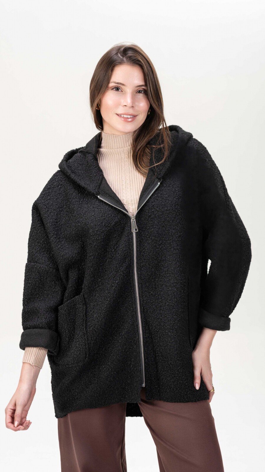 Chaqueta Rumania Negro