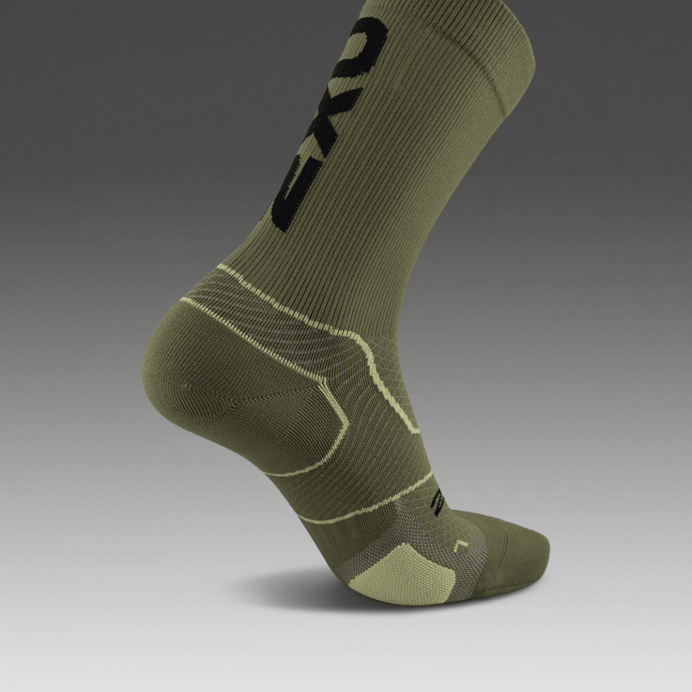 Vectr Cushion Crew Socks - Hombre Hunter/black