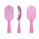 Cepillo de cabello rosa