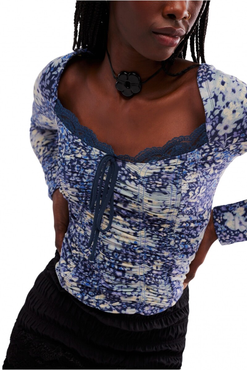 TOP LAYER IT ON ME Azul