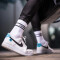 Medias Unisex Tiffosi Media Stripes Blanco