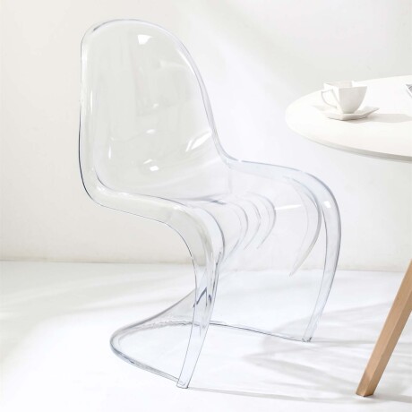 SILLA DE COMEDOR POLICARBONATO TRANSPARENTE PANTON