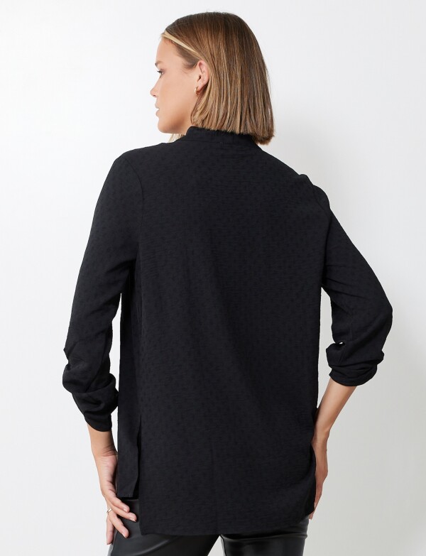 Blusa Escote V NEGRO
