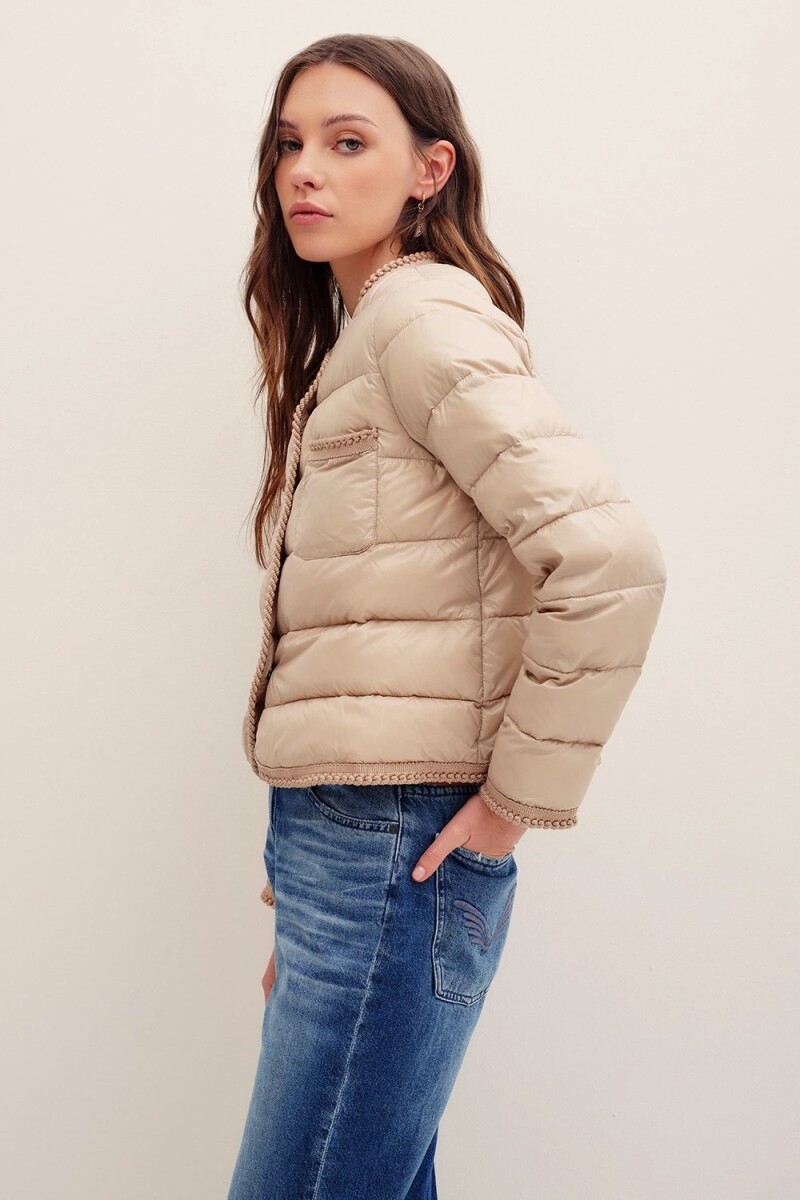 CAMPERA BRAIDS Beige