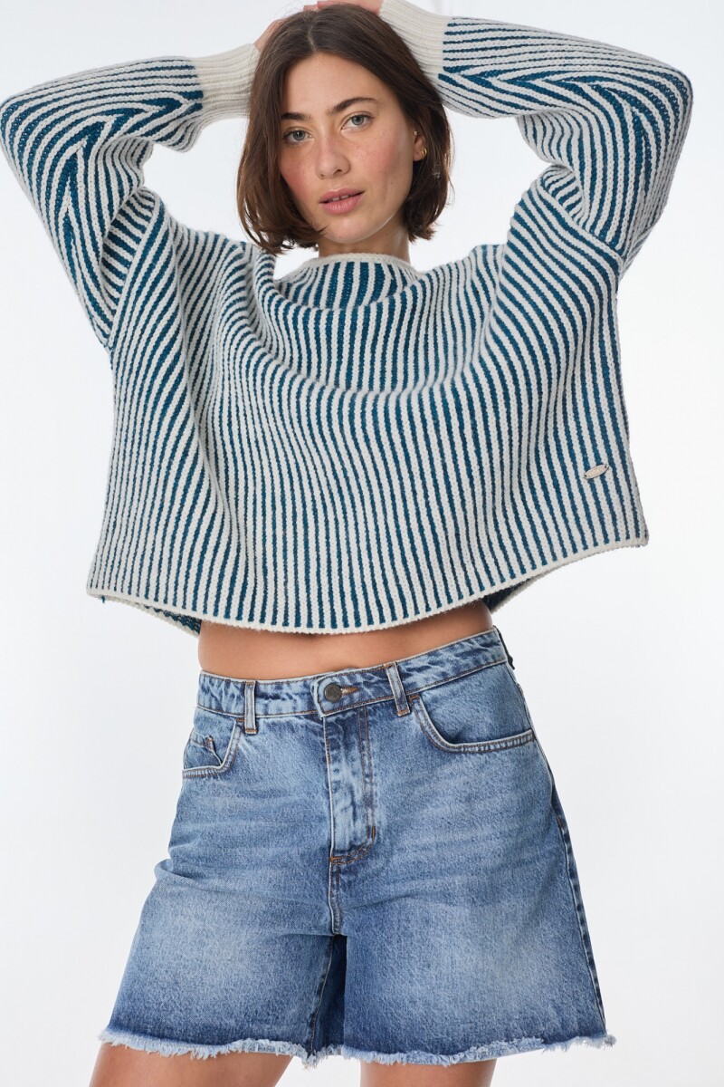 Sweater Astral - Crudo/Petroleo 