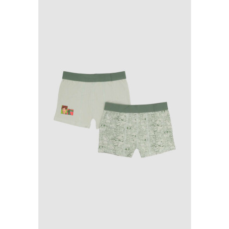 Pack x2 boxer marvel/disney Verde claro