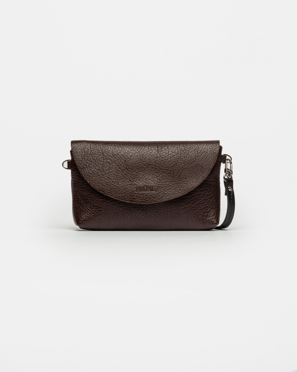 Mini Bag Siena En Cuero Liso Satinado Marron