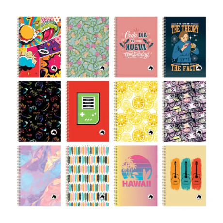 CUADERNOLA CABALLITO 100 HOJAS TAPA FLEXIBLE - PACK 10 UNID. 001