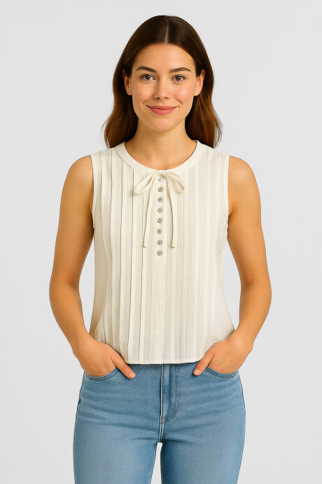 Blusa Vesta Blanco