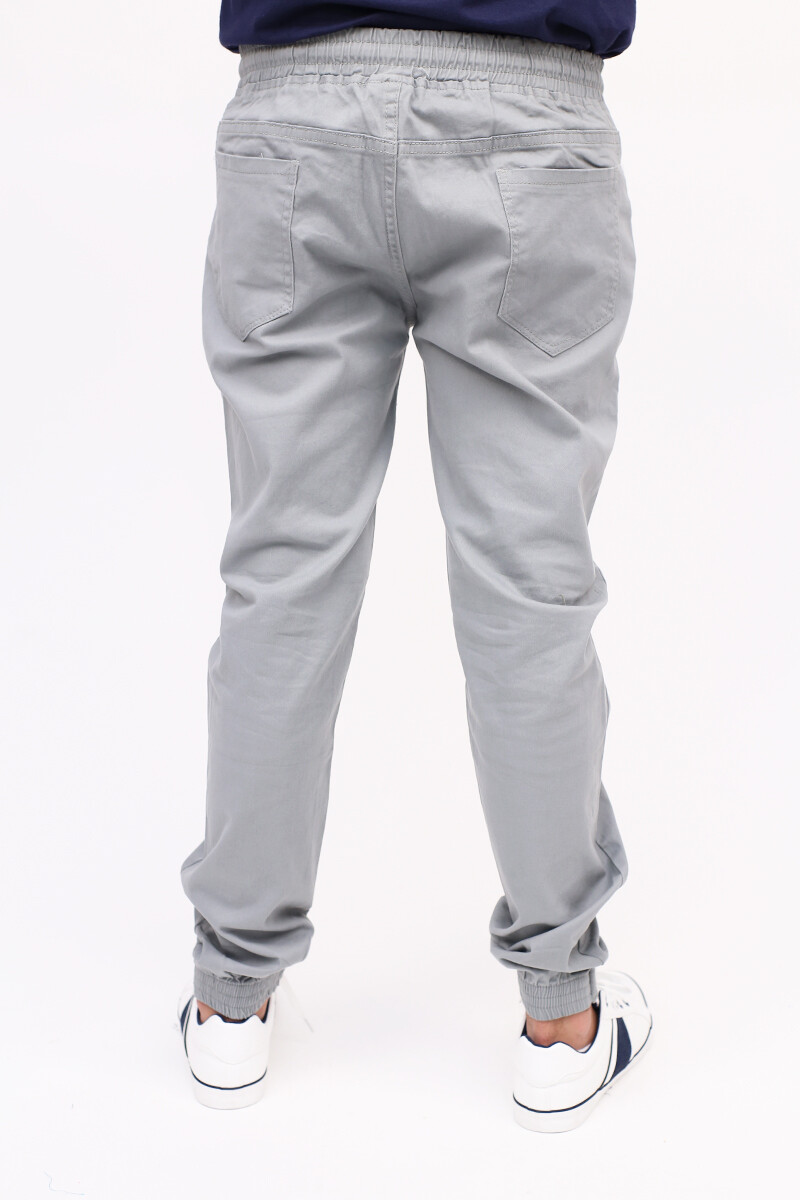 Pantalon Hombre Jogger Gris