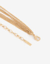 Collares Largos Metal Collares Largos Chapitas De Metal - Combinacion Bicolor