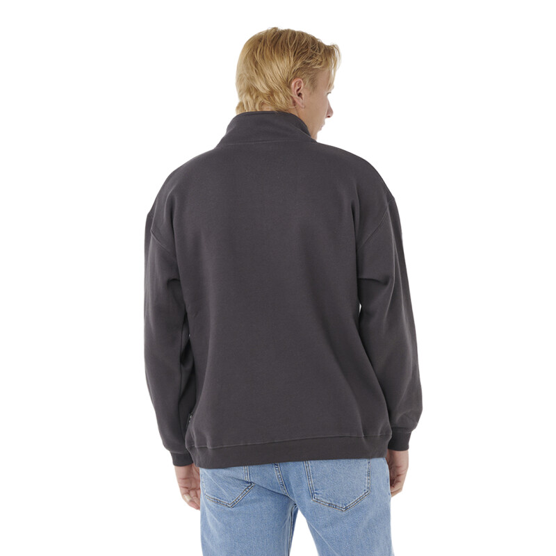 Buzo Rip Curl Pill Icon 1/4 Zip - Negro Buzo Rip Curl Pill Icon 1/4 Zip - Negro