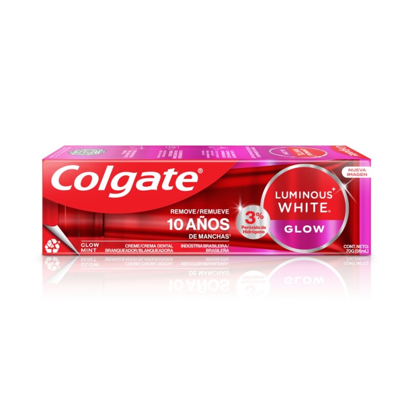 Pasta De Dientes Colgate Luminous White Glow 70 Grs. Pasta De Dientes Colgate Luminous White Glow 70 Grs.