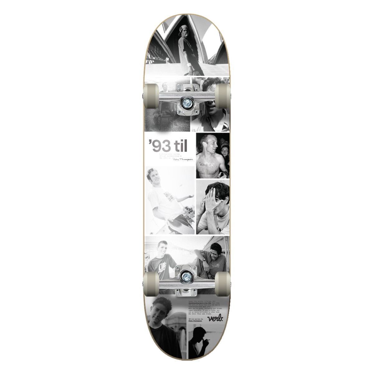 Skate Completo Verb 8.25" - B&W Collage 