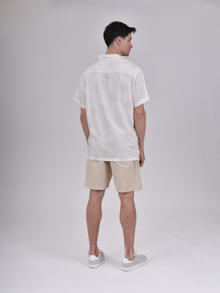 CAMISA RON OFF WHITE