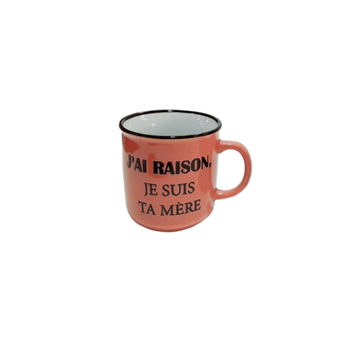 Taza de cerámica con mensajes 9.5x10x10cm Taza De Cerámica Con Mensajes 9.5x10x10cm
