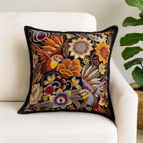 ALMOHADON RAICES NEGRO - -