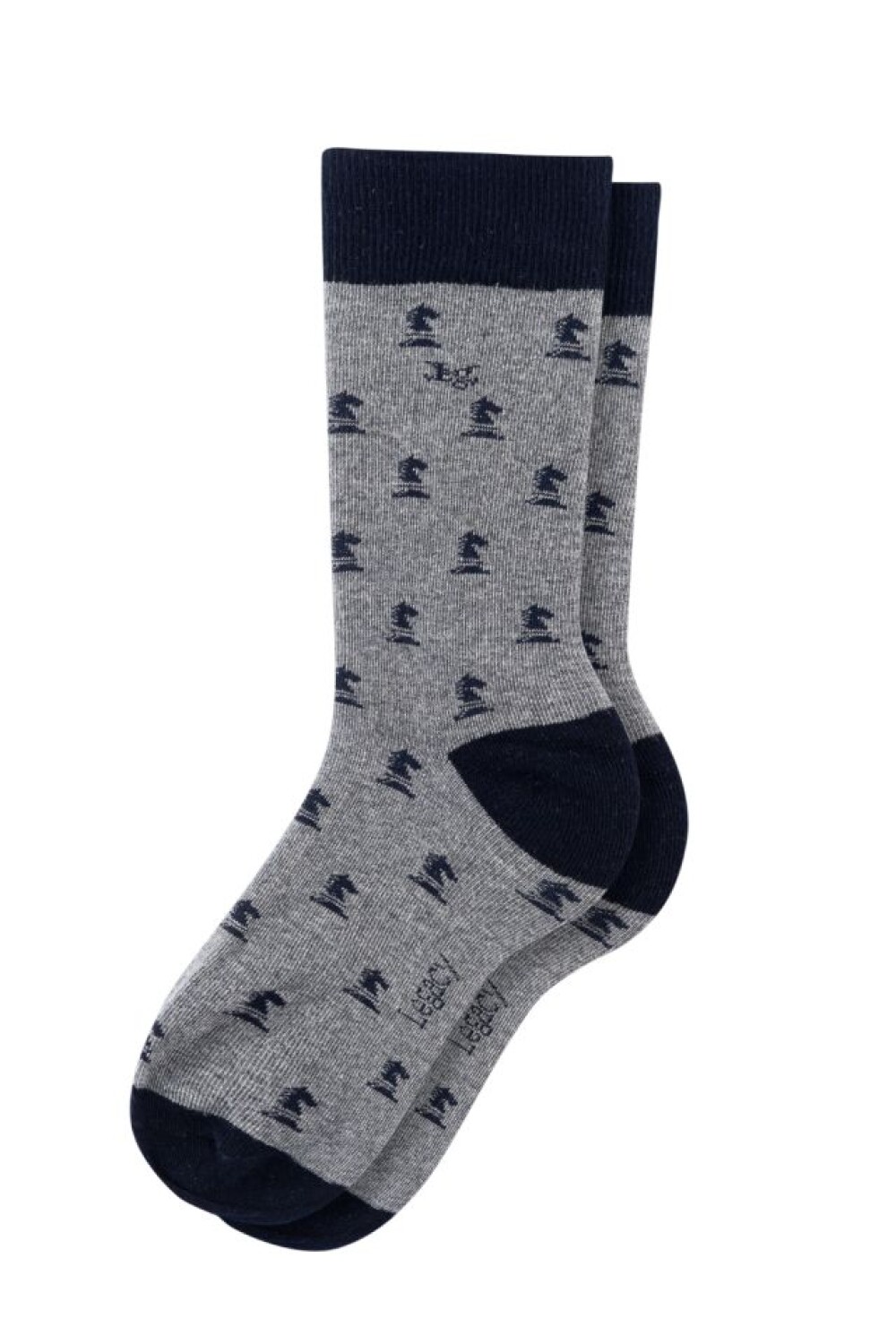 MEDIAS ESTAMPADAS Humo