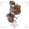 CARTERA + PAÑUELO Rojo