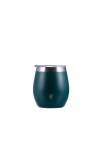 MATE TERRANO ACERO C/ TAPA 130ML VERDE INGLES